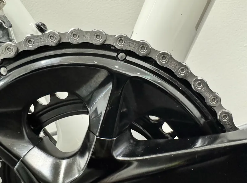 EX DISPLAY Specialized Tarmac SL7 Sport 105 Road Bike 54cm 2024 in Dune White/Chaos Pearl-5