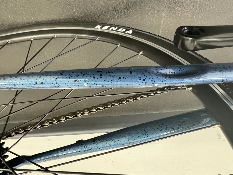 EX DISPLAY Cinelli Tutto Plus Flat Bar Single Speed Hybrid Bike Medium 2023 in Blue-4