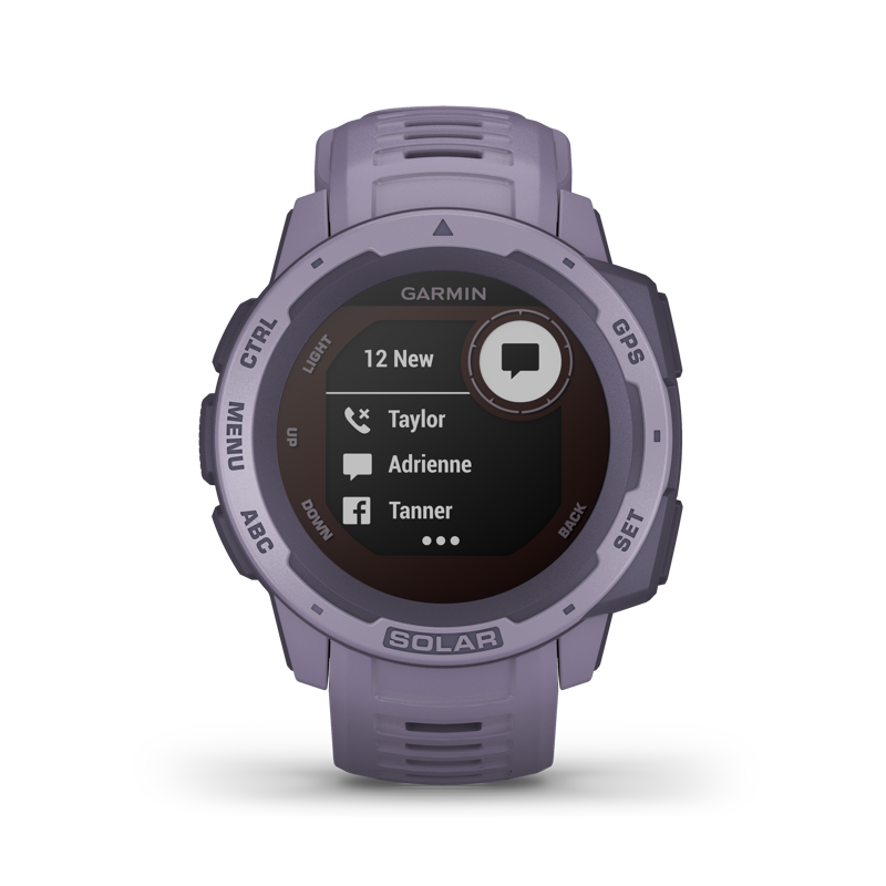 Garmin Instinct Solar GPS Watch Orchid-1