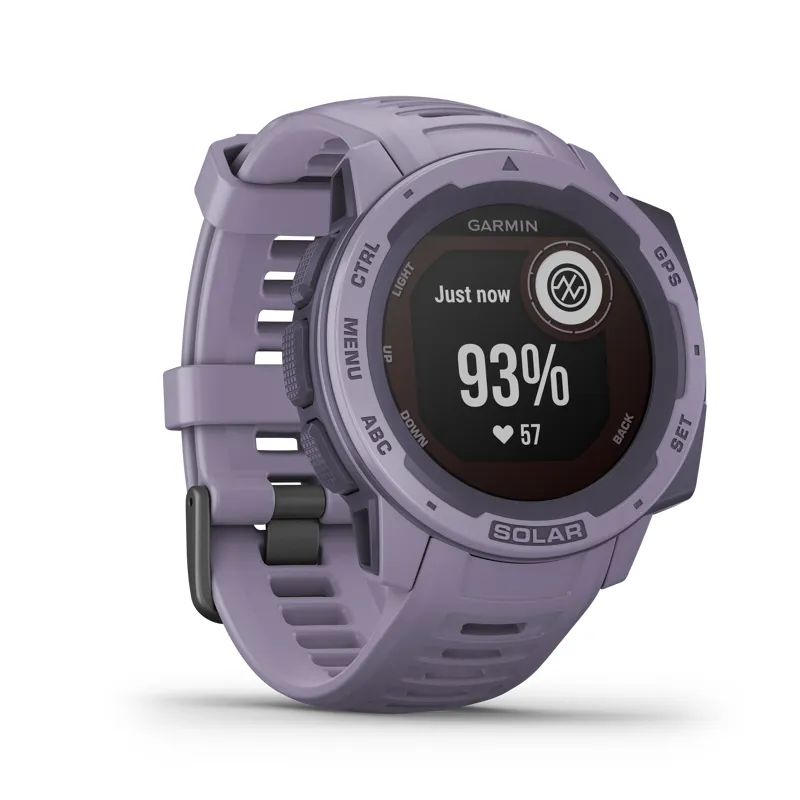 Garmin Instinct Solar GPS Watch Orchid