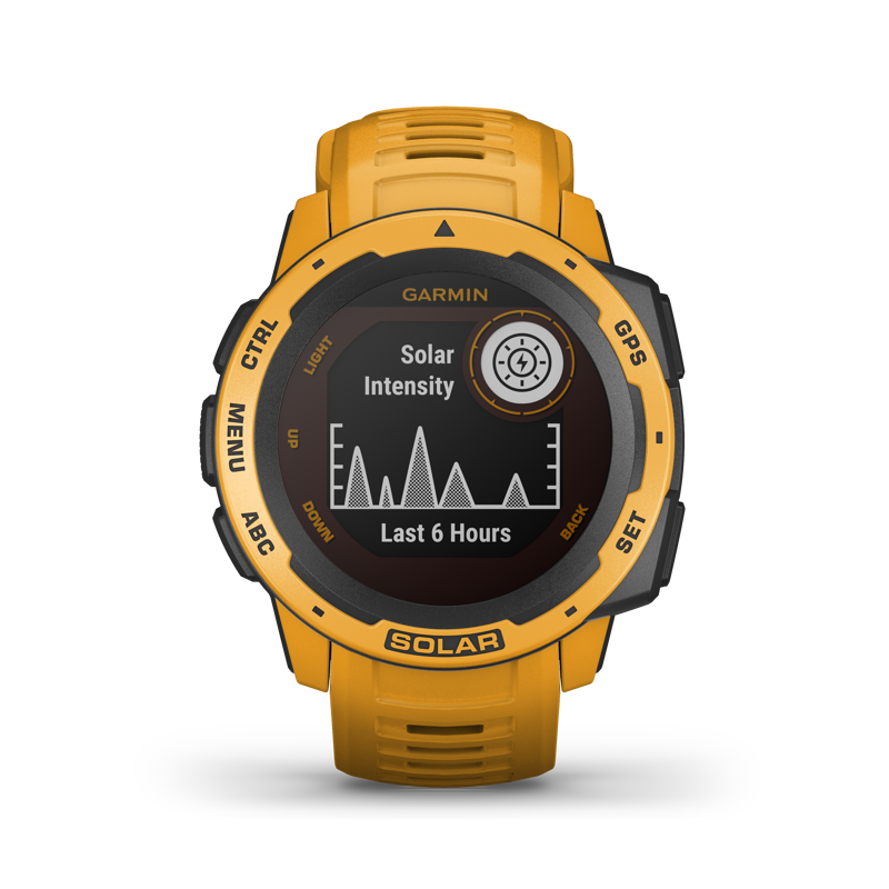 Garmin Instinct Solar GPS Watch Sunburst-2