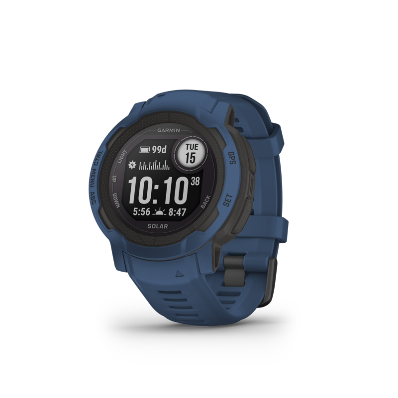 Garmin Instinct 2 Solar GPS Watch in Tidal Blue-1