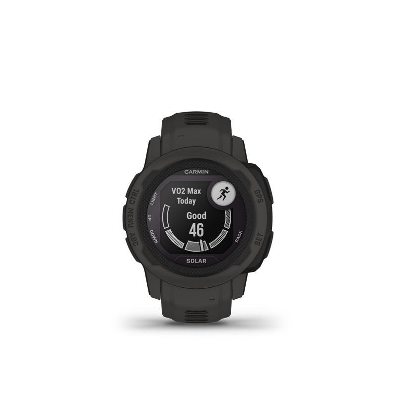 Garmin Instinct 2S Solar GPS Watch in Graphite -2