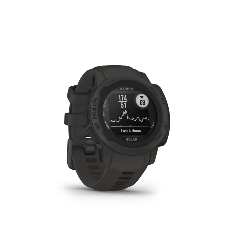 Garmin Instinct 2S Solar GPS Watch in Graphite 
