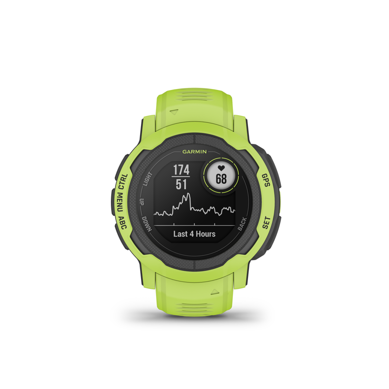 Garmin Instinct 2 GPS Watch in Electric Lime-2