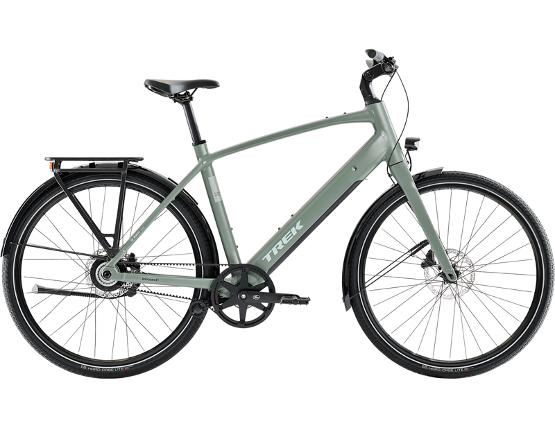 Trek Inbound+ 2 B Step Over 540Wh Electric Hybrid Bike 2027 in Desert Sage