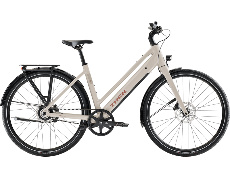 Trek Inbound+ 2 B Lowstep 360Wh Electric Hybrid Bike 2027 in Buff Beige