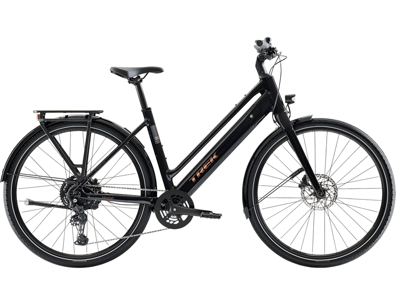 Trek Inbound+ 2 R10 Lowstep Electric Hybrid Bike 2027 in Dark Star