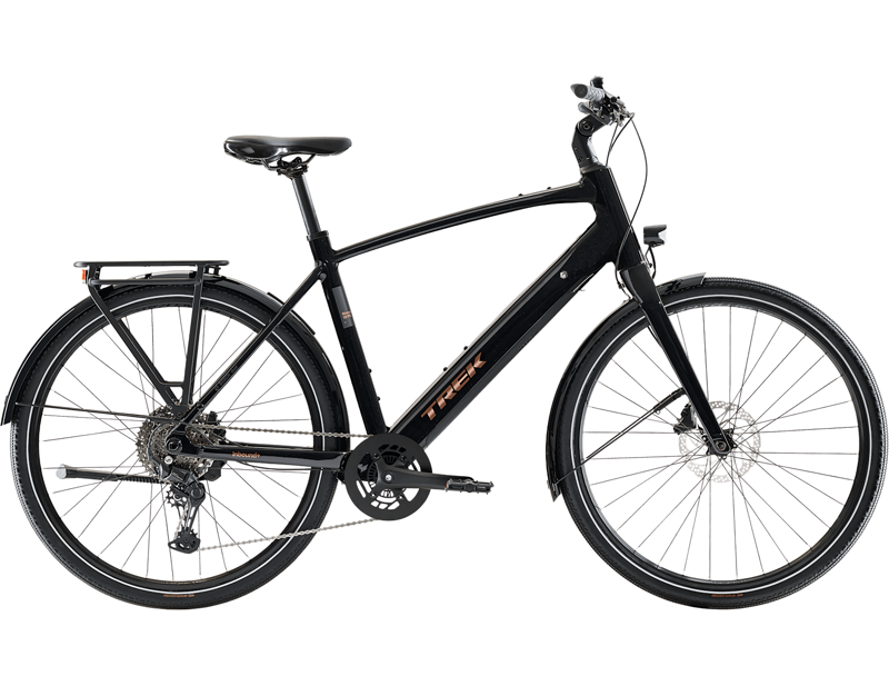 Trek Inbound+ 2 R10 Step Over Electric Hybrid Bike 2027 in Dark Star