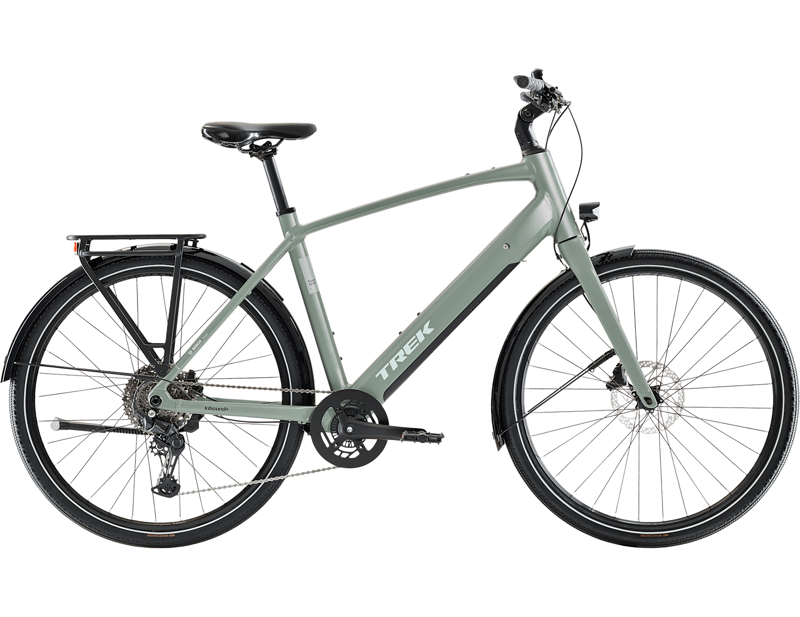 Trek Inbound+ 2 R10 Step Over Electric Hybrid Bike 2027 in Desert Sage