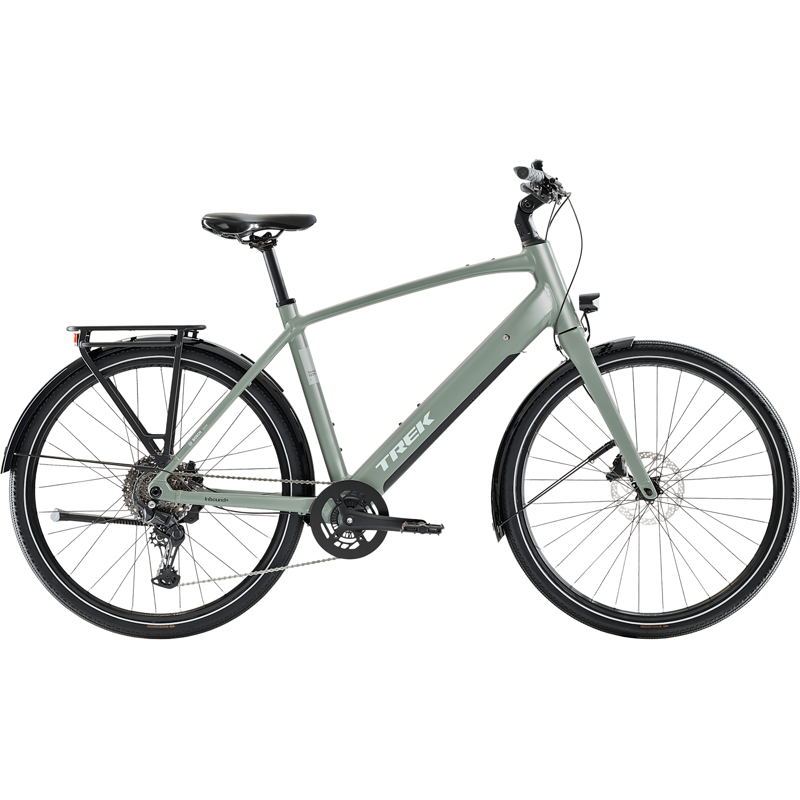 Balfes Bikes Trek Inbound+ 2 R10 Step Over Electric Hybrid Bike 2027 in Desert Sage | Free postage over £30, £10 off first order, price match & 0% finance.