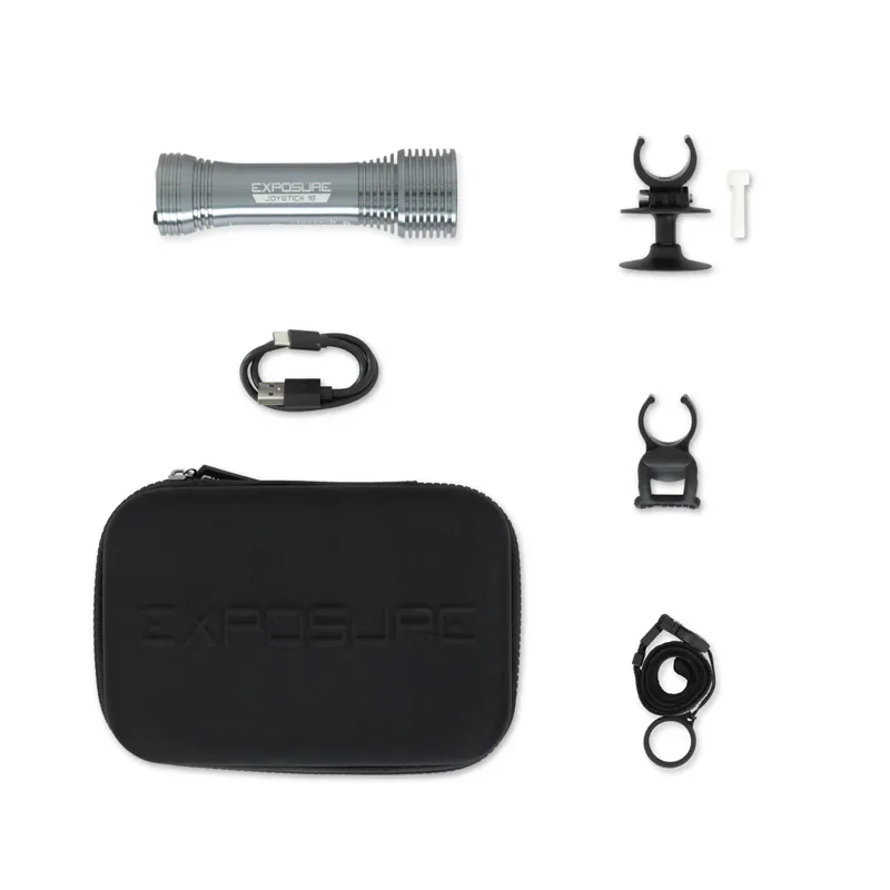 Exposure Lights Joystick Mk18 with Helmet and HB Mount in Gun Metal Black-1