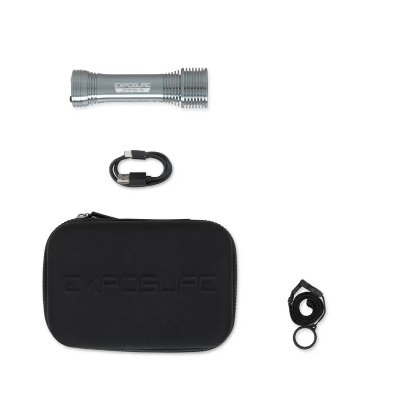 Exposure Lights Joystick Mk18 with Lanyard in Gun Metal Black-1