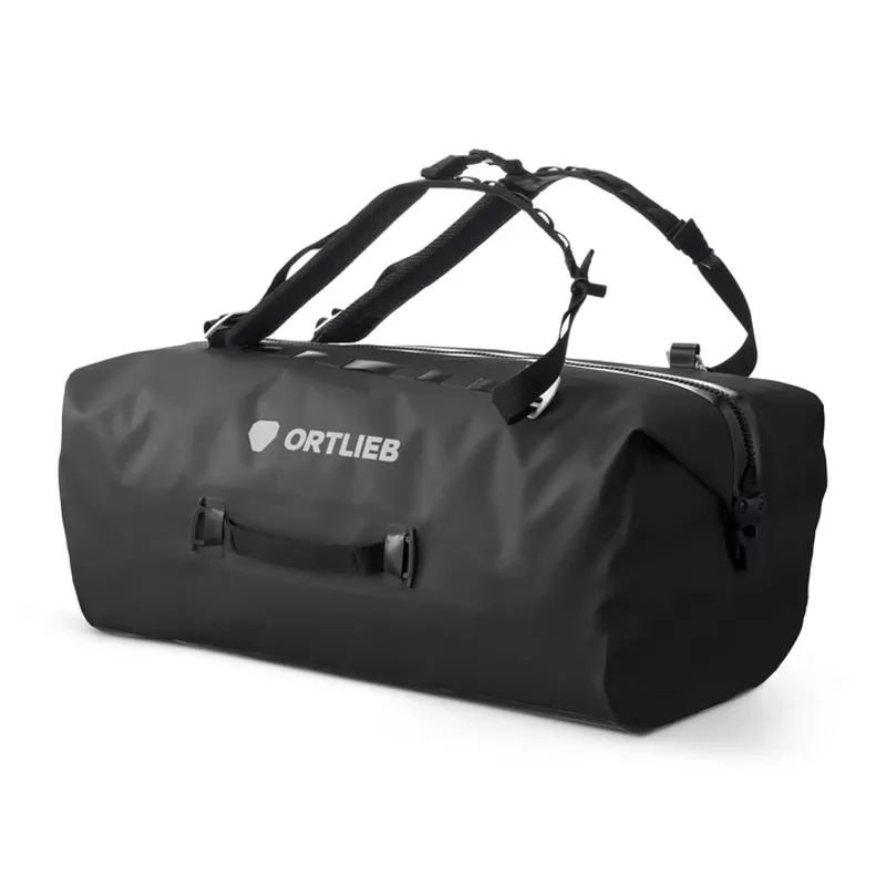 Balfes Bikes Ortlieb Duffle Zip TS 60L in Black | Free postage over £30, £10 off first order, price match & 0% finance.