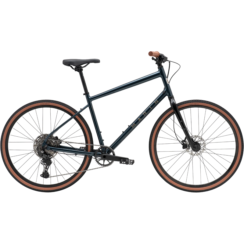 Balfes Bikes Marin Kentfield 3 Hybrid Bike 2026 in Blue | Free postage over £30, £10 off first order, price match & 0% finance.