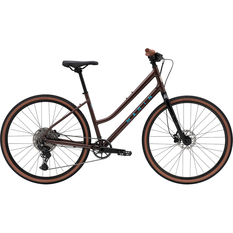 Balfes Bikes Marin Kentfield 3 ST Hybrid Bike 2026 in Brown | Free postage over £30, £10 off first order, price match & 0% finance.