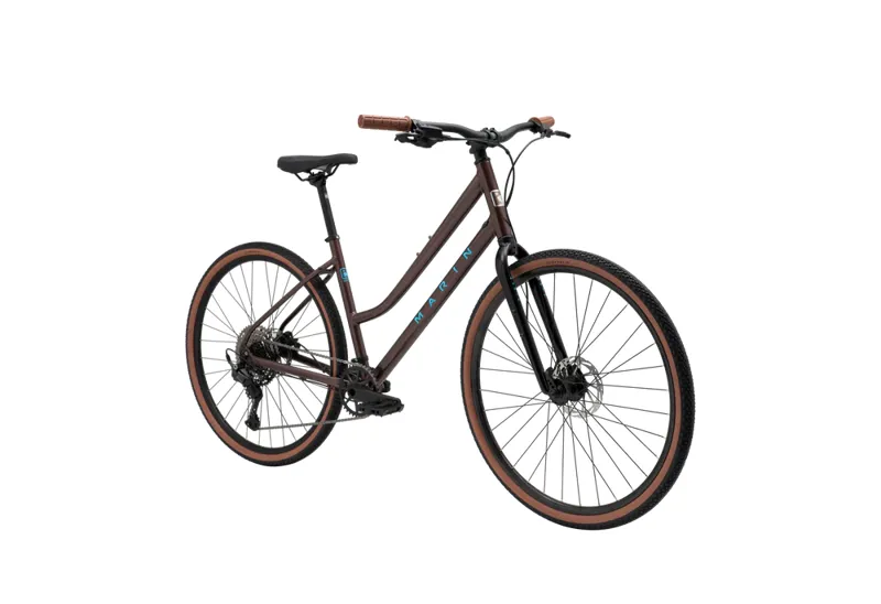Marin Kentfield 3 ST Hybrid Bike 2027 in Brown-1