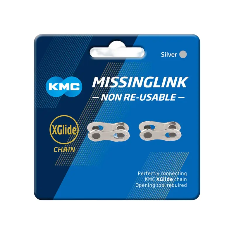 Balfes Bikes Kmc KMC X-Glide Non Reusable MissingLink 2pcs | Free postage over £30, £10 off first order, price match & 0% finance.