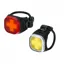 Knog Blinder Mini Cross Twinpack Lights in Black