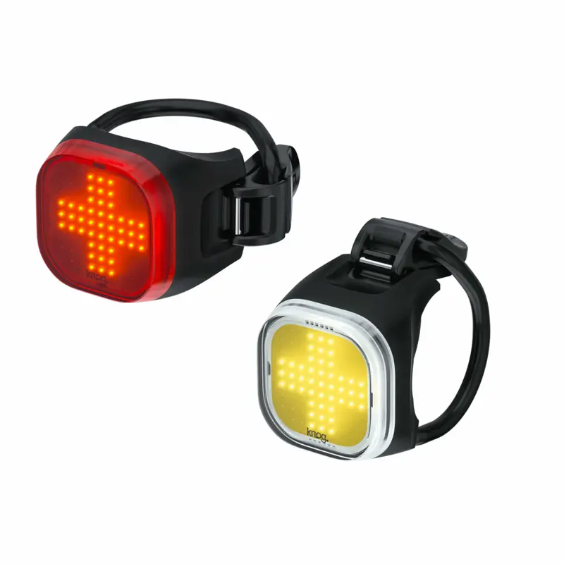 Balfes Bikes Knog Blinder Mini Cross Twinpack Lights in Black | Free postage over £30, £10 off first order, price match & 0% finance.