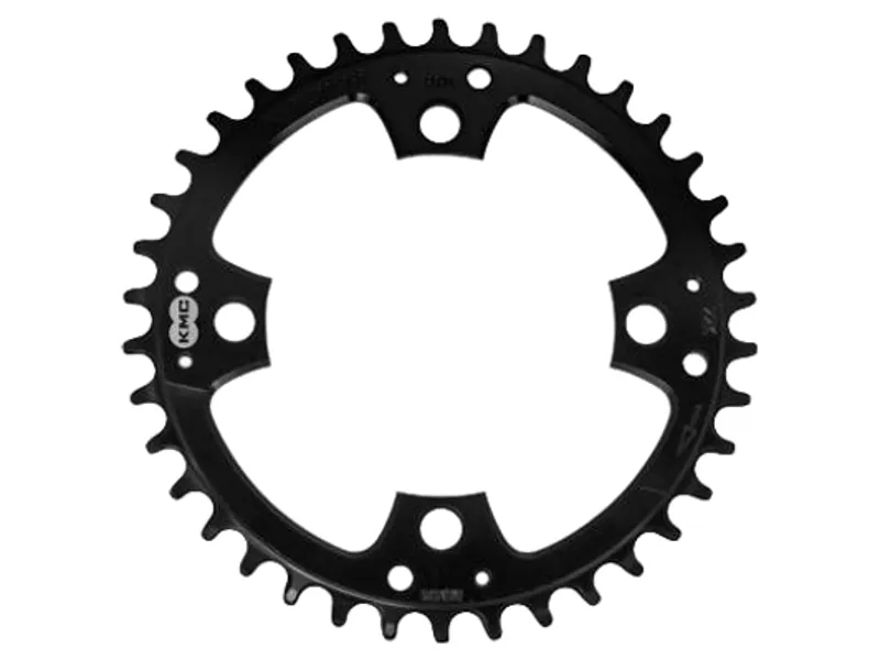 Balfes Bikes Kmc 104pcd 4 Arm Wide Single Speed Chainring in Black | Free postage over £30, £10 off first order, price match & 0% finance.