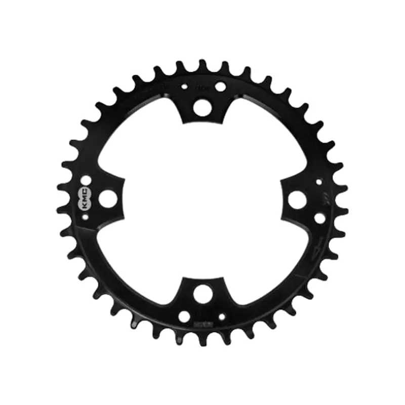 Balfes Bikes Kmc 104pcd 4 Arm Wide Single Speed Chainring in Black | Free postage over £30, £10 off first order, price match & 0% finance.