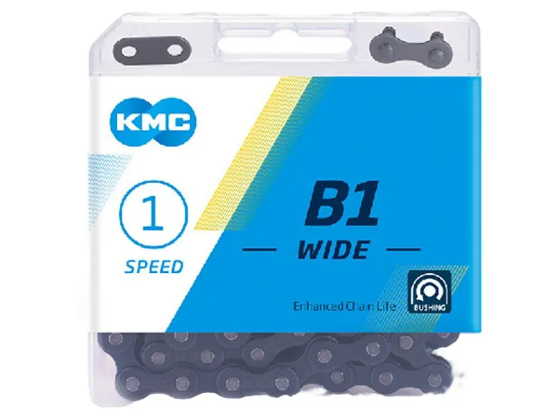 KMC B1 Wide Bicycle Chain in Black