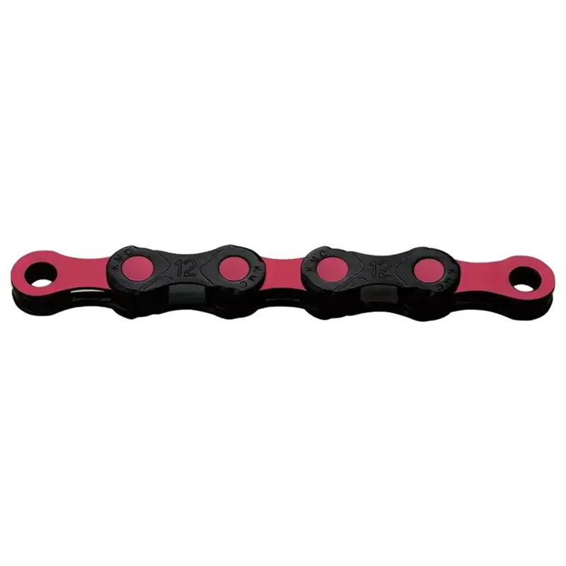 Balfes Bikes Kmc DLC 12 Chain 126L in Black/Pink | Free postage over £30, £10 off first order, price match & 0% finance.