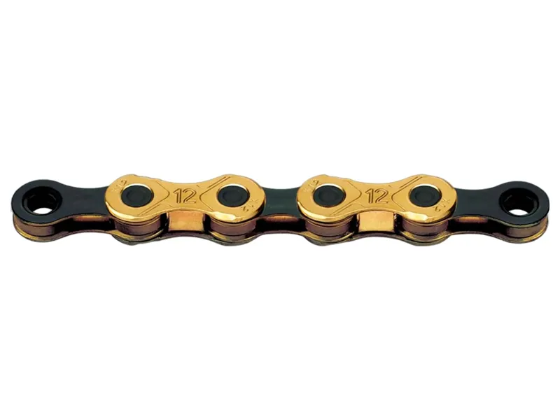 KMC X12 Ti-N Chain 126L in Gold/Black-1
