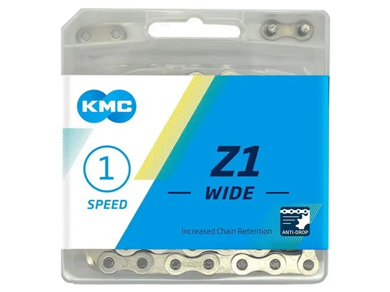 KMC Z1 Wide Chain 112L in Silver