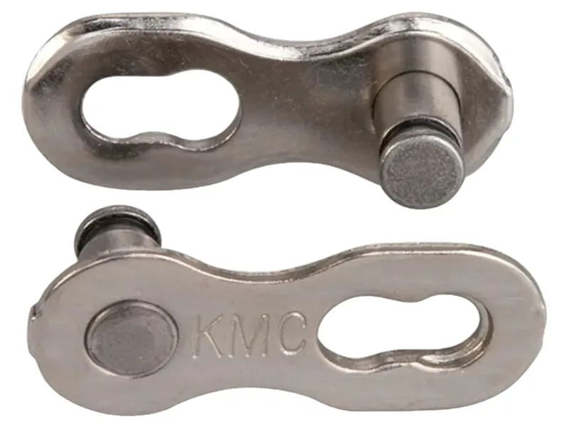 KMC Z610 3/32 Snap-On Link in Silver