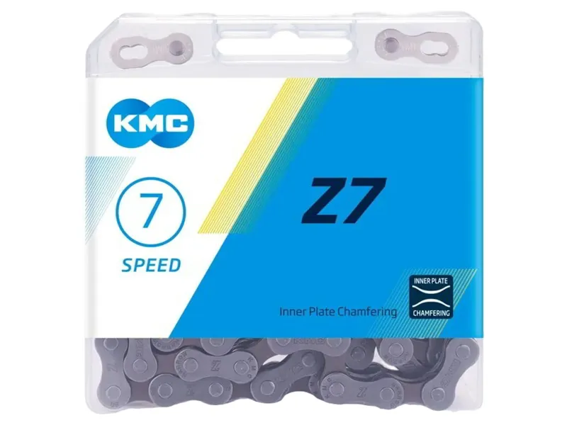 Balfes Bikes Kmc KMC Z7 Chain 114L in Grey/Brown | Free postage over £30, £10 off first order, price match & 0% finance.