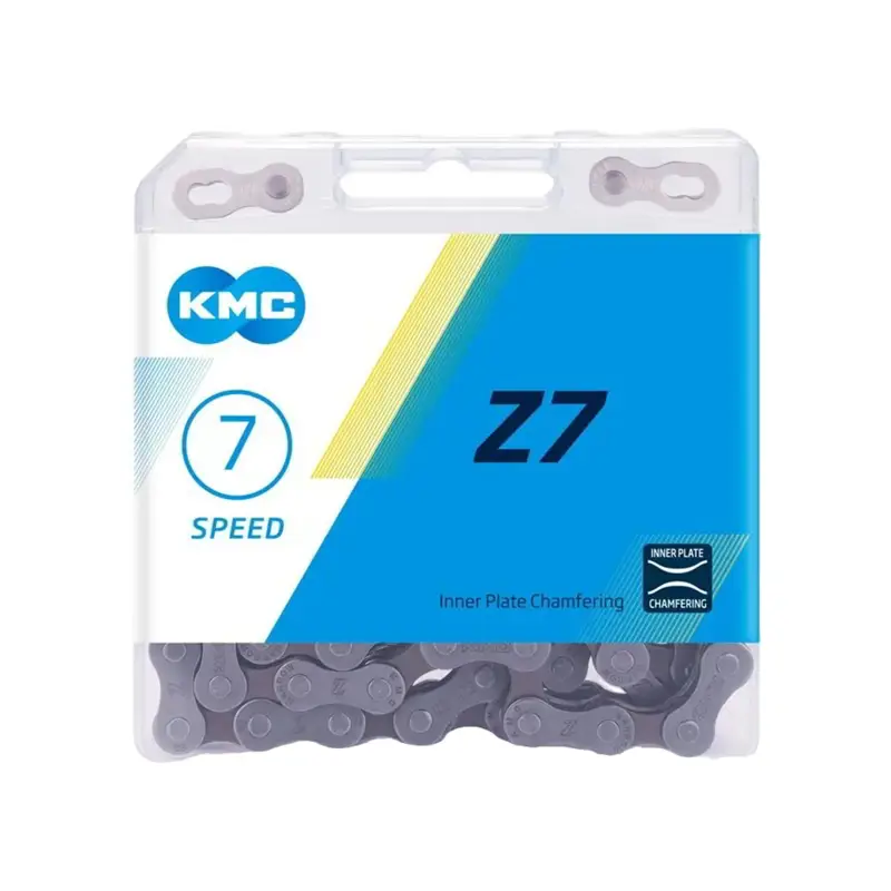 Balfes Bikes Kmc KMC Z7 Chain 114L in Grey/Brown | Free postage over £30, £10 off first order, price match & 0% finance.