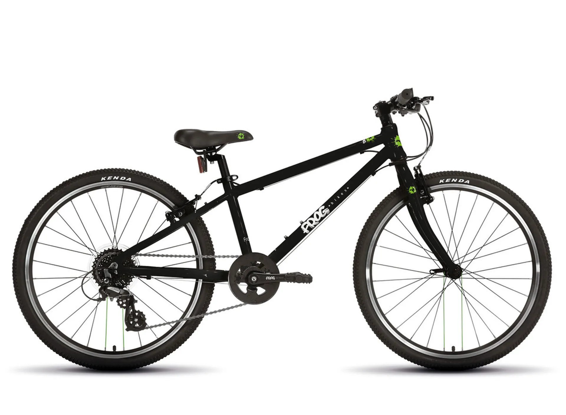 Frog Bikes 61 Hybrid Kids Bike 24 inch Wheel 2024 in Black