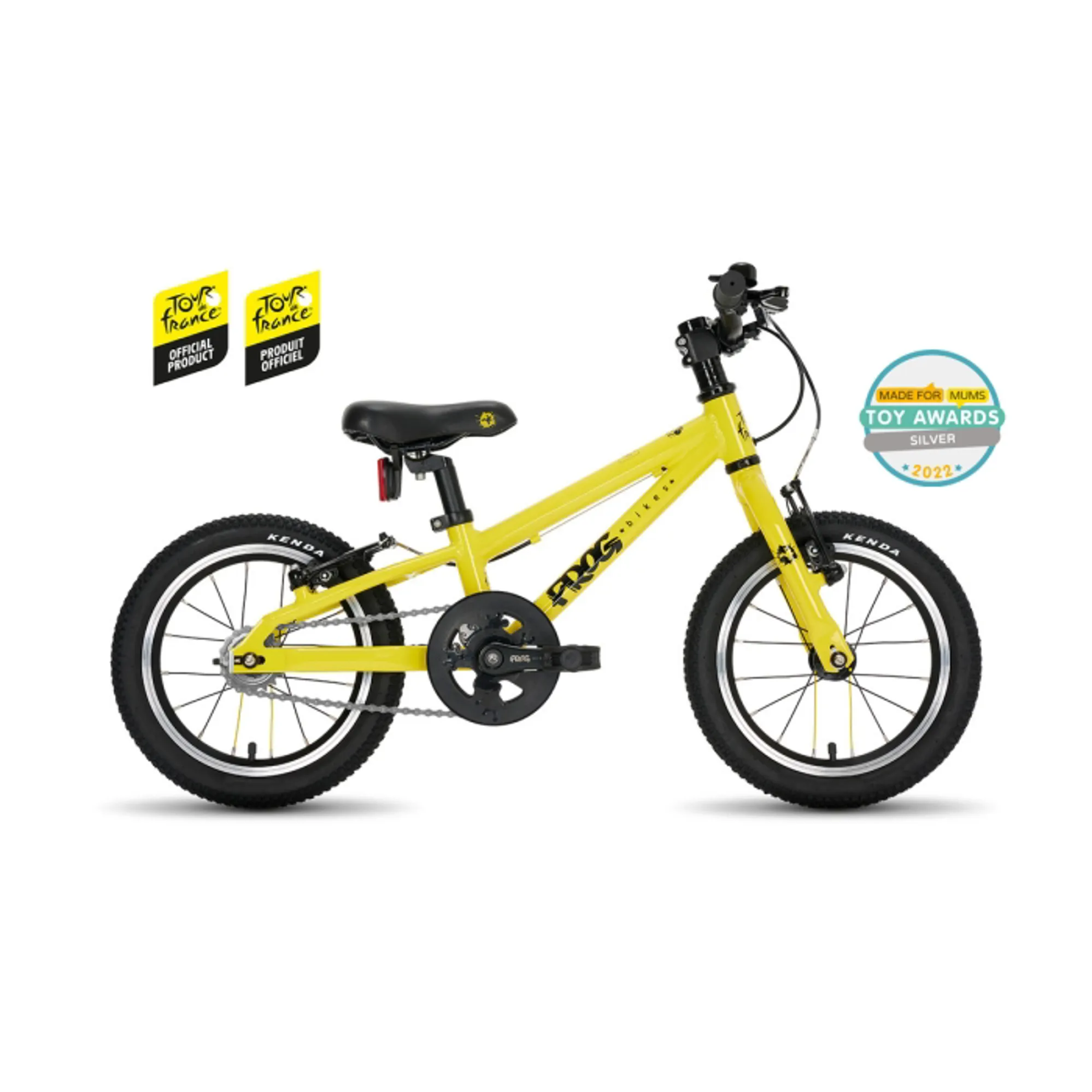 Frog First Pedal 40 Kids Bike 14 inch Wheel 2024 Yellow