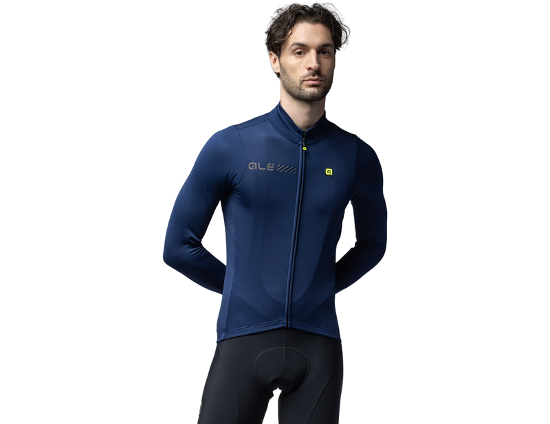 Balfes Bikes Ale Fondo 2.0 Solid Long Sleeve Jersey in Blue | Free postage over £30, £10 off first order, price match & 0% finance.