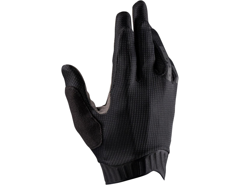 Leatt 1.0 GripR Women's MTB Gloves in Stealth Black/Grey