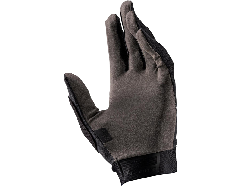 Leatt 1.0 GripR Women's MTB Gloves in Stealth Black/Grey-2