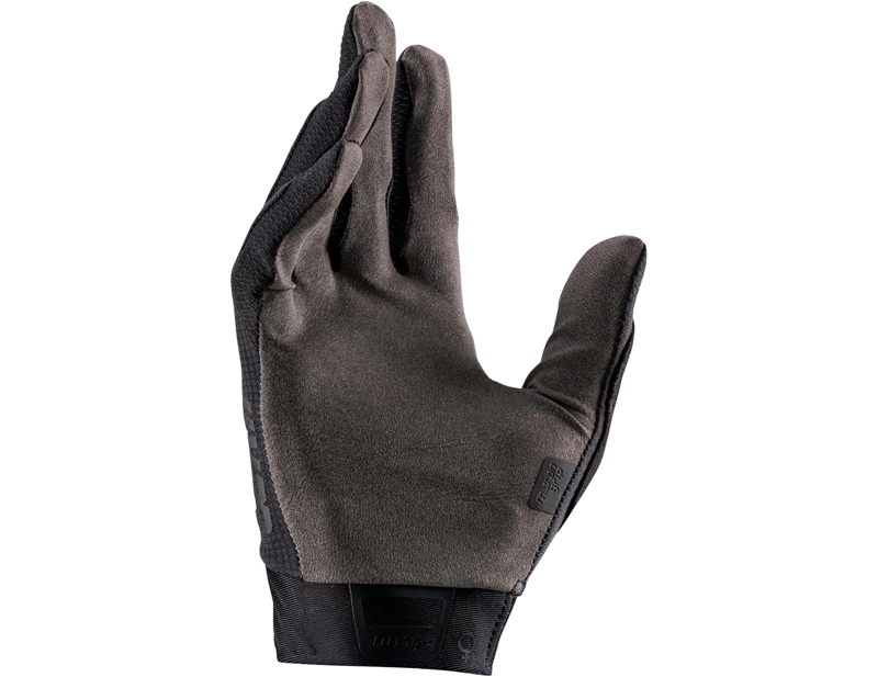 Leatt 1.0 GripR Women's MTB Gloves in Stealth Black/Grey-3