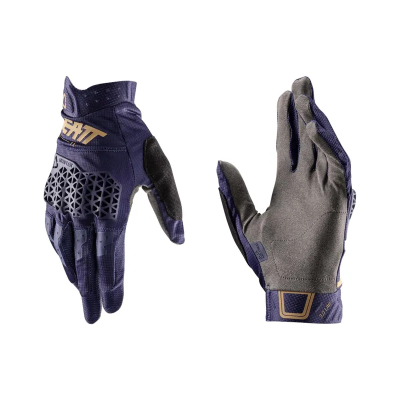 Leatt 3.0 Lite MTB Full Finger Gloves in Galaxy Blue-2