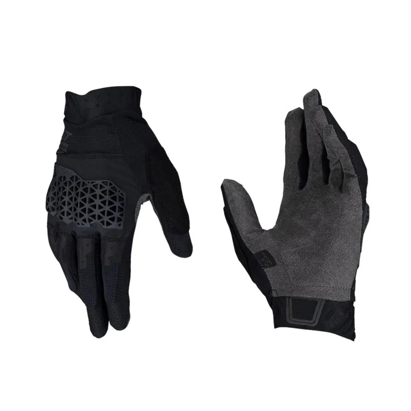 Leatt 3.0 Lite MTB Full Finger Gloves in Stealth Black/Grey-2