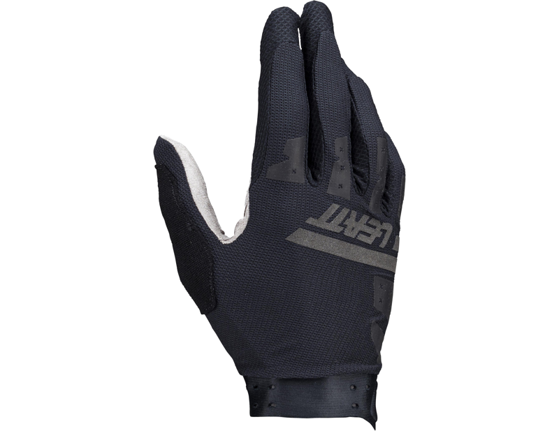 Leatt X-Flow MTB 2.0 Full Finger Gloves in Stealth Black/Grey