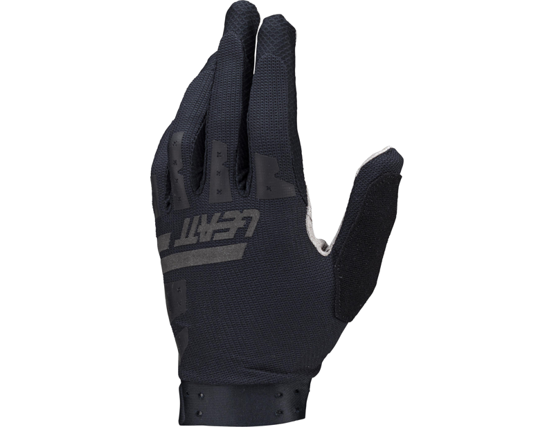 Leatt X-Flow MTB 2.0 Full Finger Gloves in Stealth Black/Grey-1