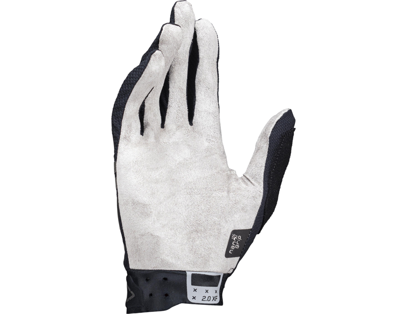 Leatt X-Flow MTB 2.0 Full Finger Gloves in Stealth Black/Grey-4