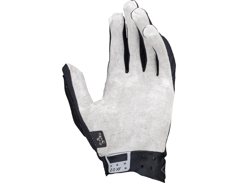 Leatt X-Flow MTB 2.0 Full Finger Gloves in Stealth Black/Grey-3