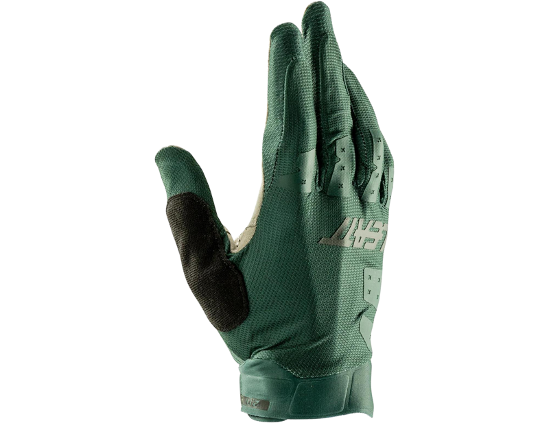 Leatt X-Flow MTB 2.0 Full Finger Gloves in Spruce Green