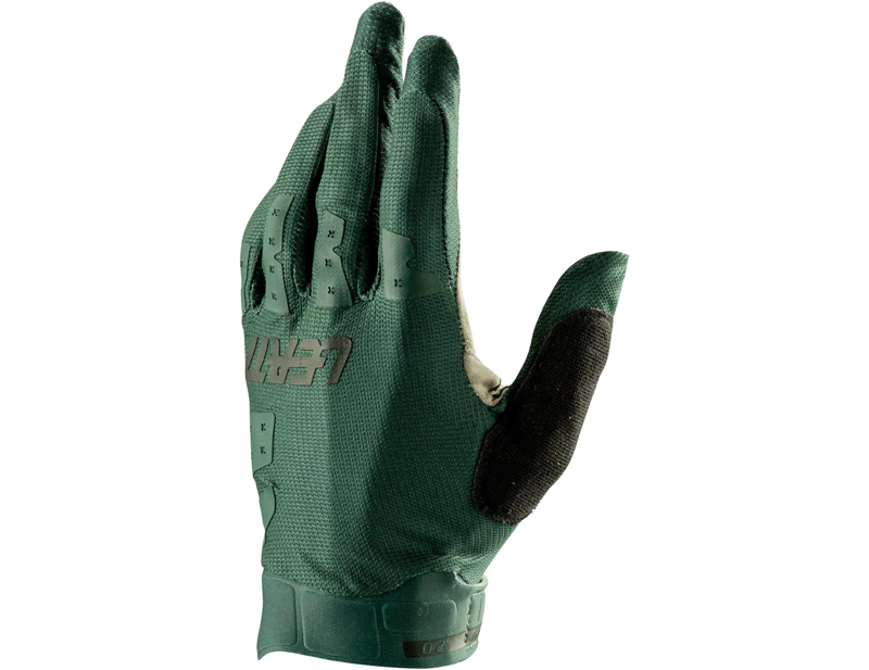 Leatt X-Flow MTB 2.0 Full Finger Gloves in Spruce Green-1