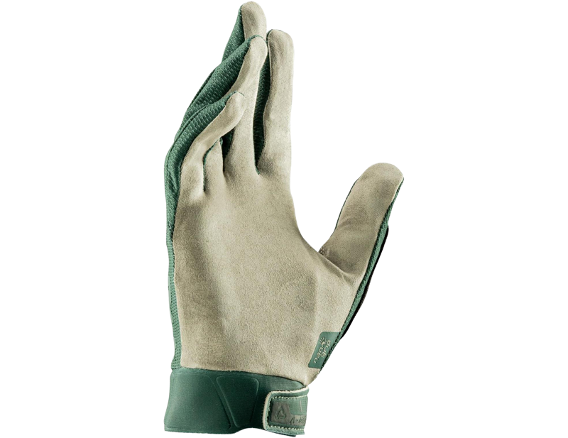 Leatt X-Flow MTB 2.0 Full Finger Gloves in Spruce Green-3