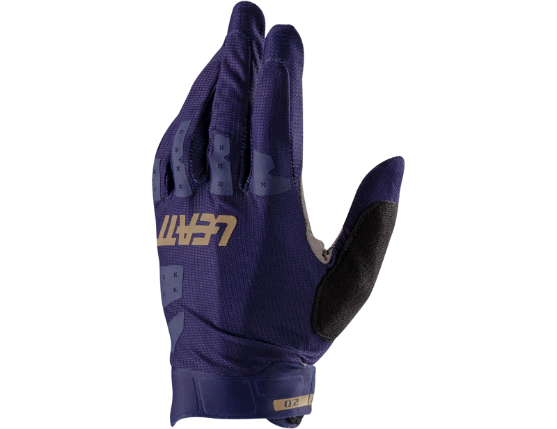 Leatt X-Flow MTB 2.0 Full Finger Gloves in Galaxy Blue-1