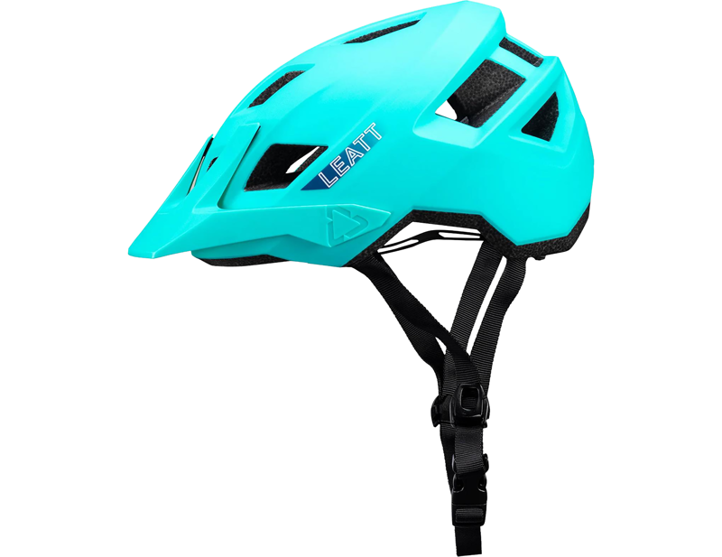 Leatt All Mountain 1.0 MTB Helmet Jr XS 50-54cm in Aqua Blue-1